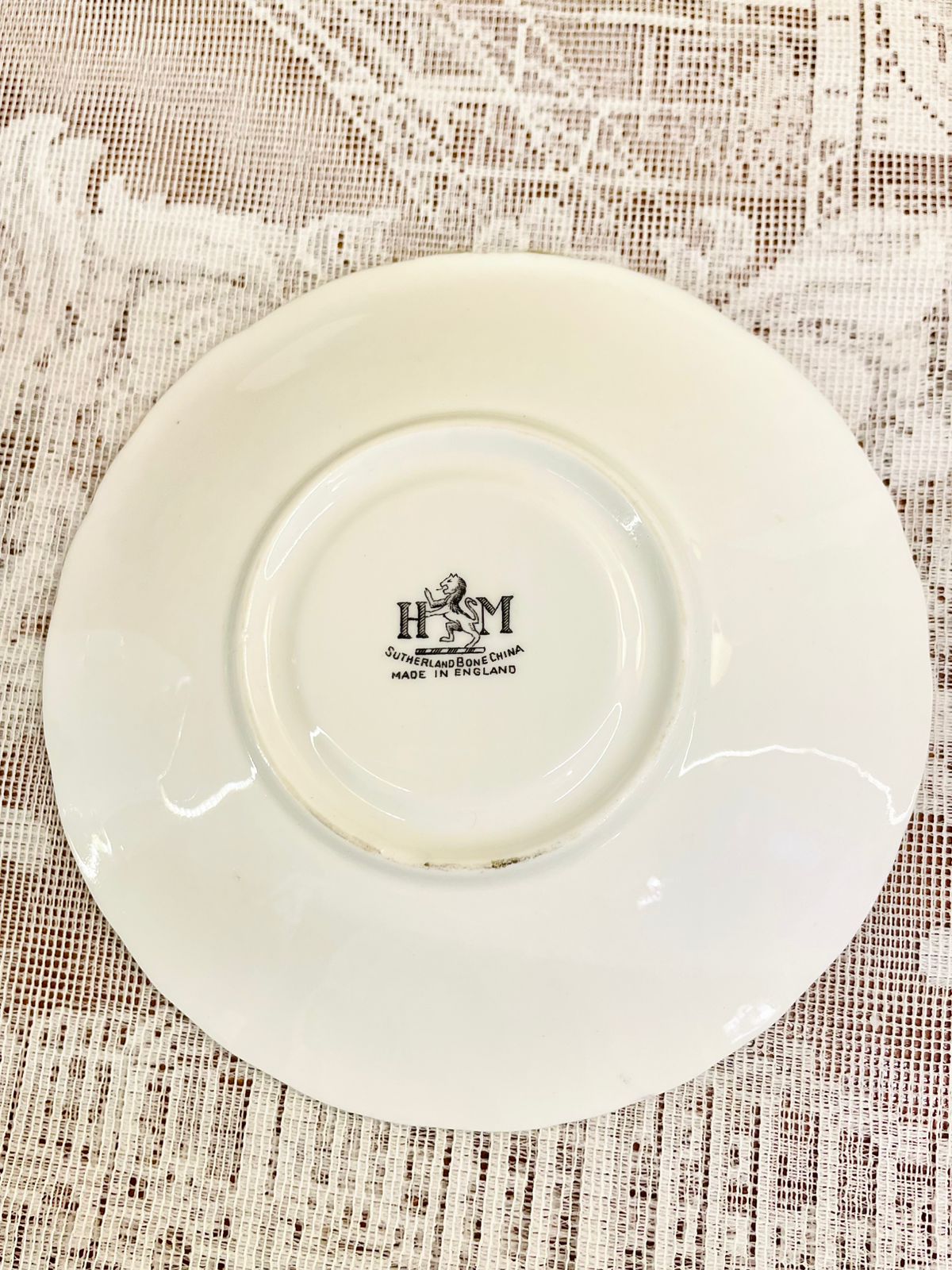 H&M Sutherland Bone China Cheltenham Teacup & Saucer