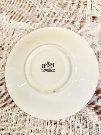 H&M Sutherland Bone China Cheltenham Teacup & Saucer