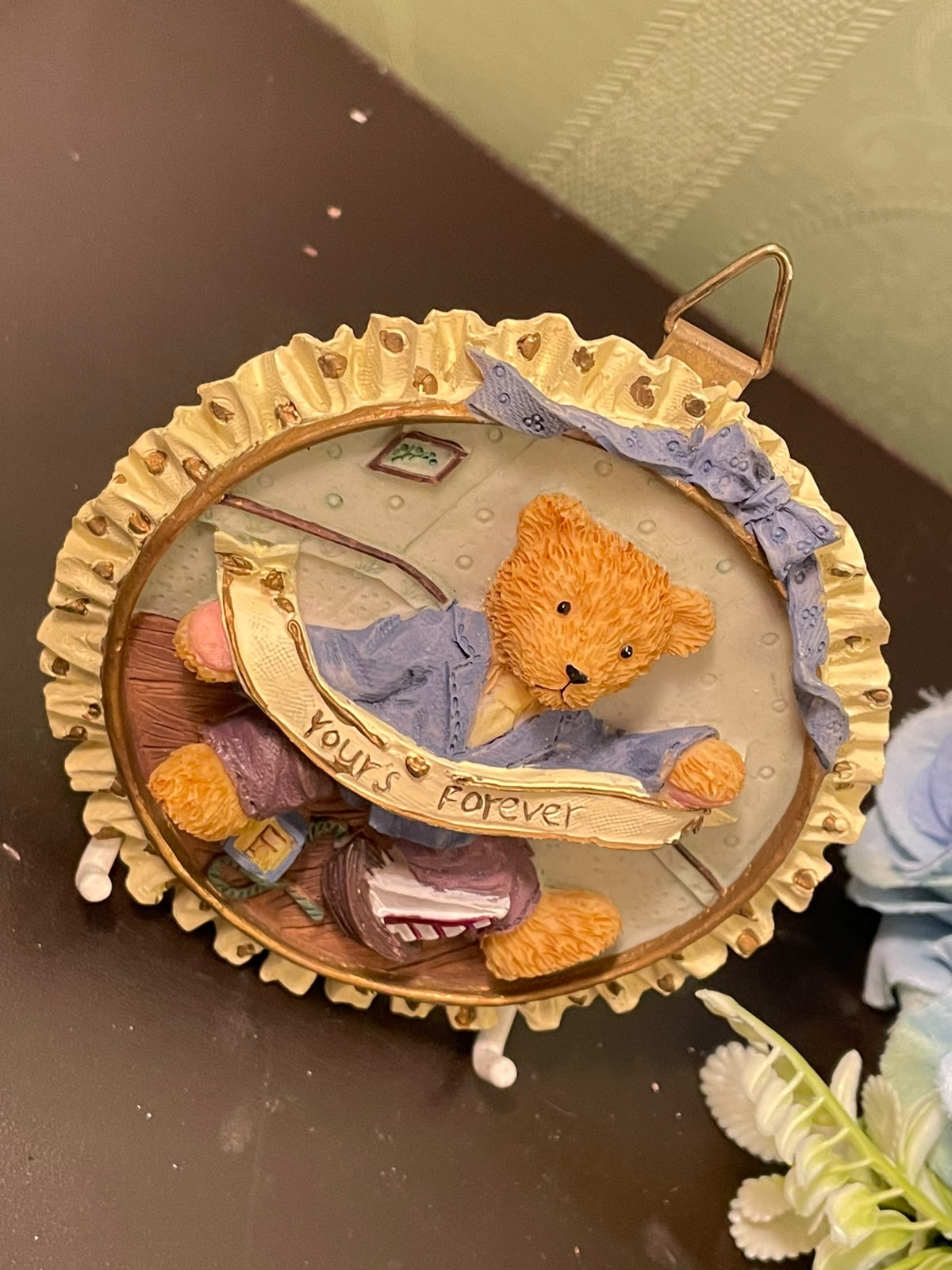 Regency Fine Arts Message Bears Happy Birthday Wall Plaque