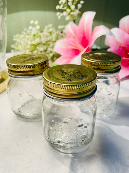 Frutta del Prato Crystal Storage Jars 3pc Set 150ml