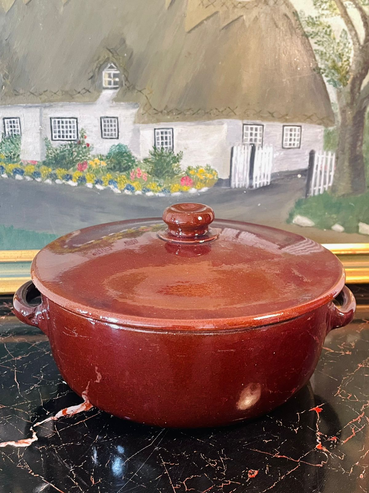 villeroyandboch, granadapattern, villeroybochgermany, porcelaincasserole, vegetabletureen, vintagecookware, sunsetkitchen, elegantvintage, europeanporcelain, collectibletableware, cottagecoredecor, highendthriftfinds, timelessdecor