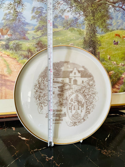Vintage Commemorative Plate – Stellenryck Wine Museum, Stellenbosch (South Africa)