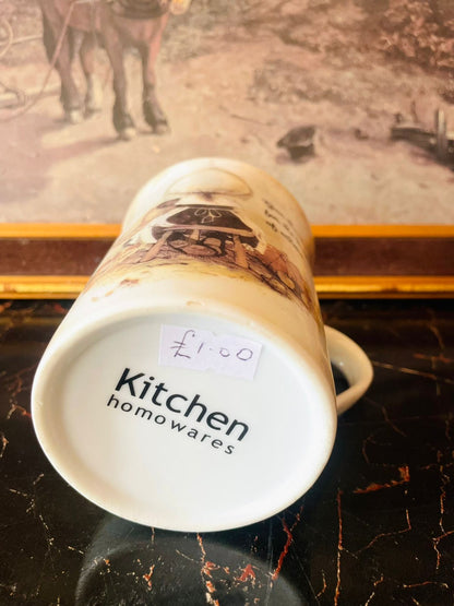 Vintage Inspirational Ceramic Cup by Kitchen Homewares
