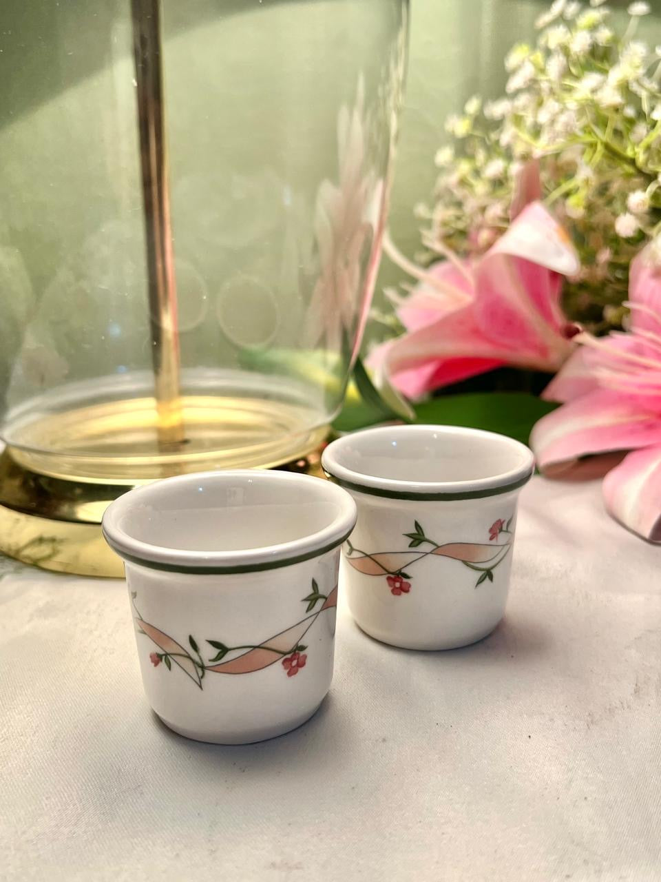 Johnson Bros Eternal Beau Egg holders Set of 2 Approx. 6 cm