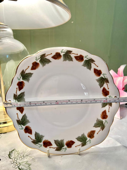 Duchess Ivy Leaf Fine Bone China Serving Plate – 9 Inch