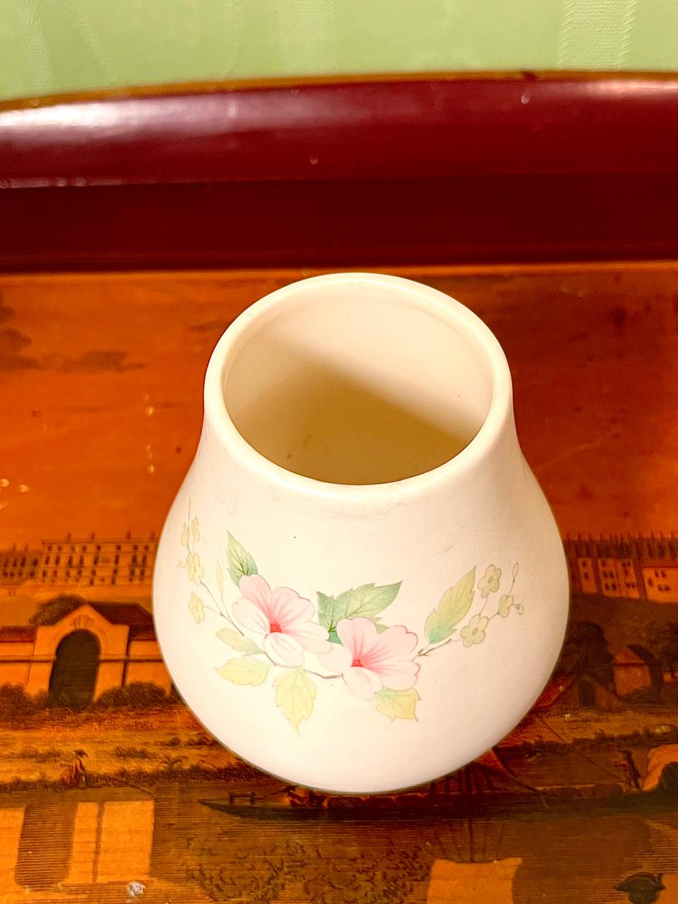 Aldridge Pottery Floral Bud Vase | Made in England | 4 Inch
