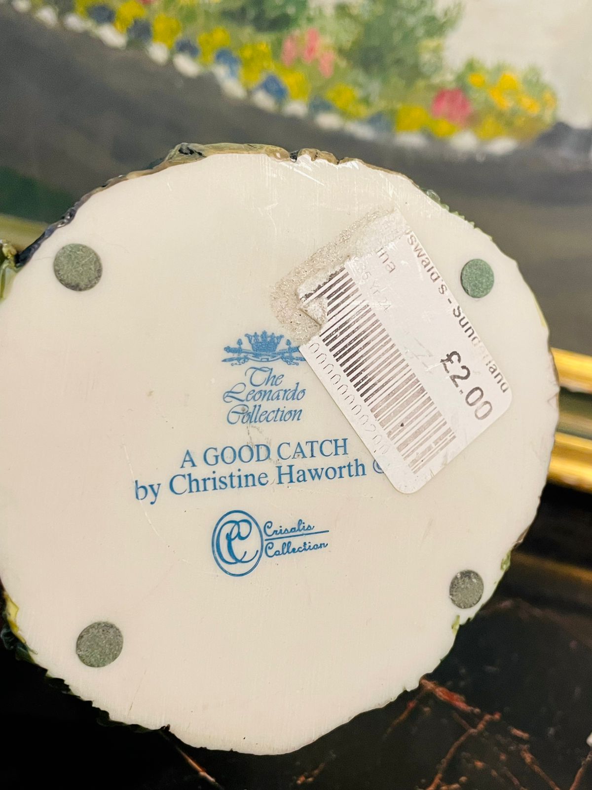 “A Good Catch” Figurine by Christine Haworth – The Leonardo Collection