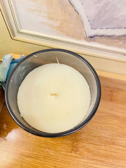 Scented Candle in Frosted Glass Jar | Cozy Home Fragrance | Clean Burn