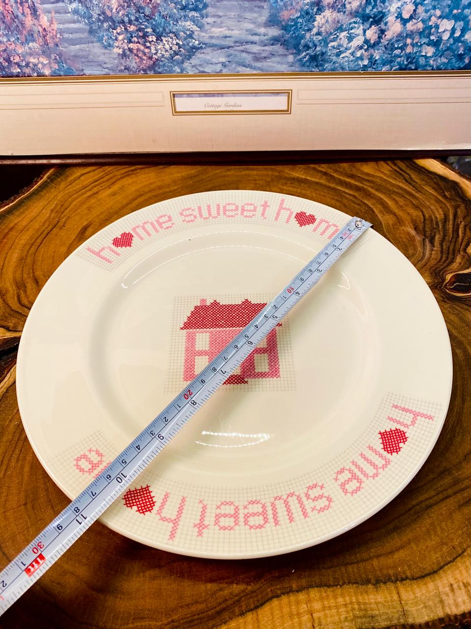 Home Sweet Home Cottage Plate Big Tomato Company