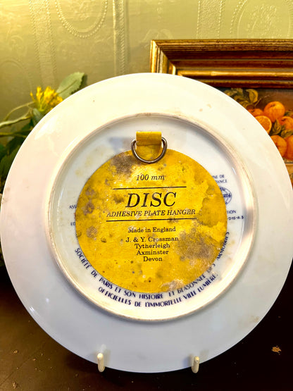 Louis Dali Paris Collector Plate Place de la Concorde 20 cm