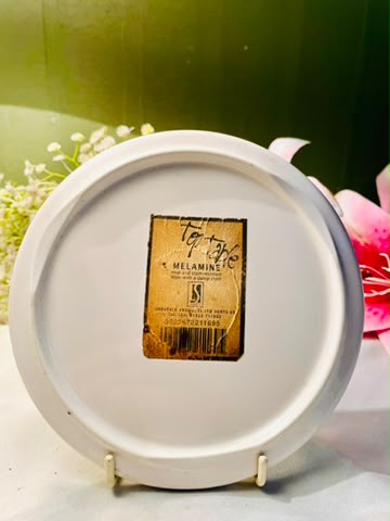 Melamine Bay Leaf Botanical Spoon Rest – 6 Inch