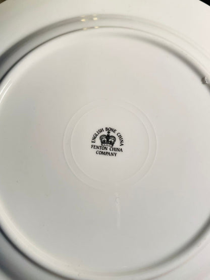 Vintage WWII Spitfire Fighter Plane Collector Plate – English Bone China (Fenton China Company)