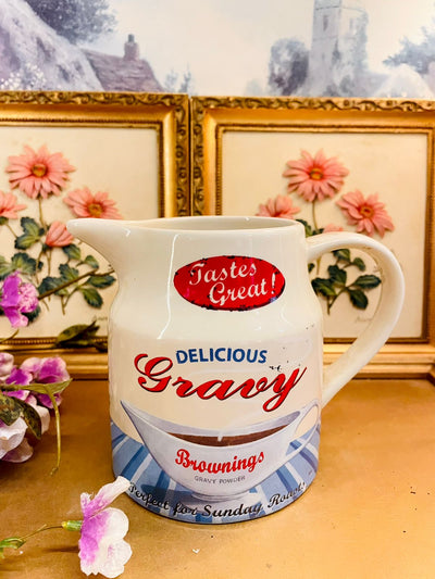 Vintage Gravy Ceramic Jug