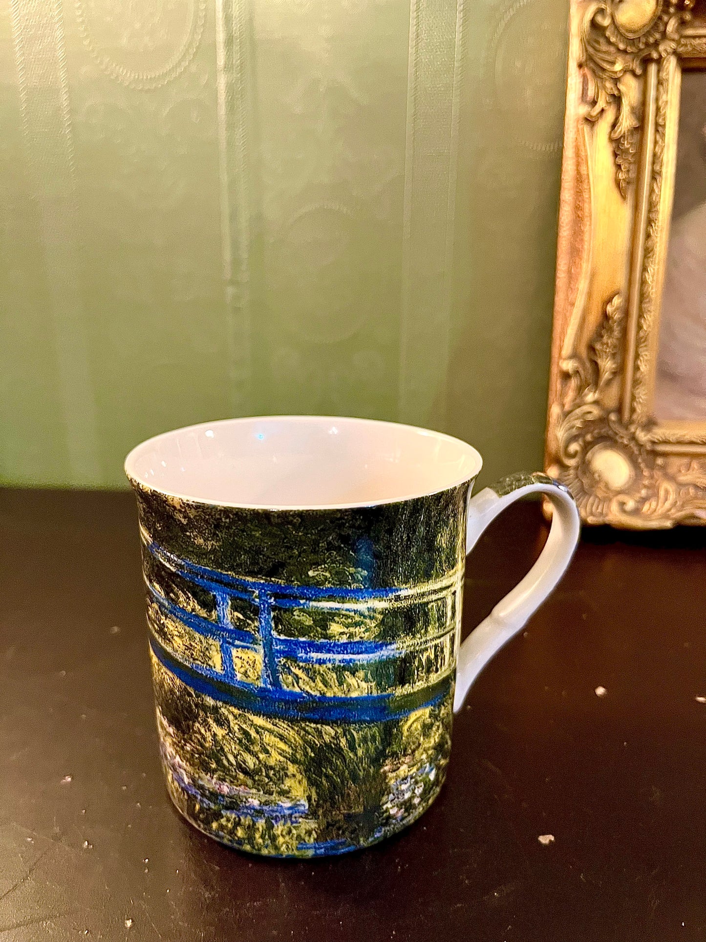 Bridge Scene Ceramic Mug – Countryside Coffee Cup