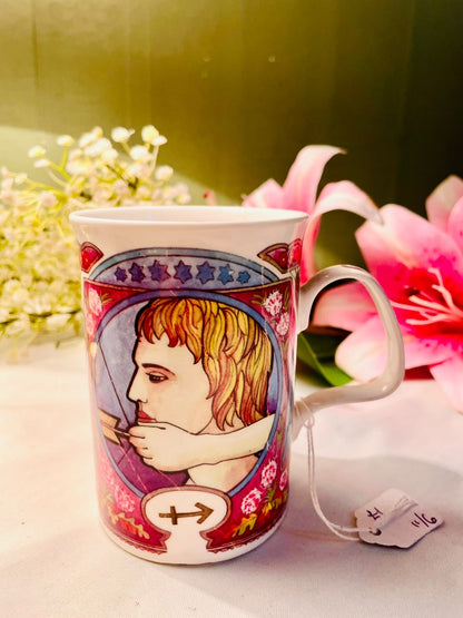 Roy Kirkham Sagittarius Zodiac Fine Bone China Mug – 4 Inch