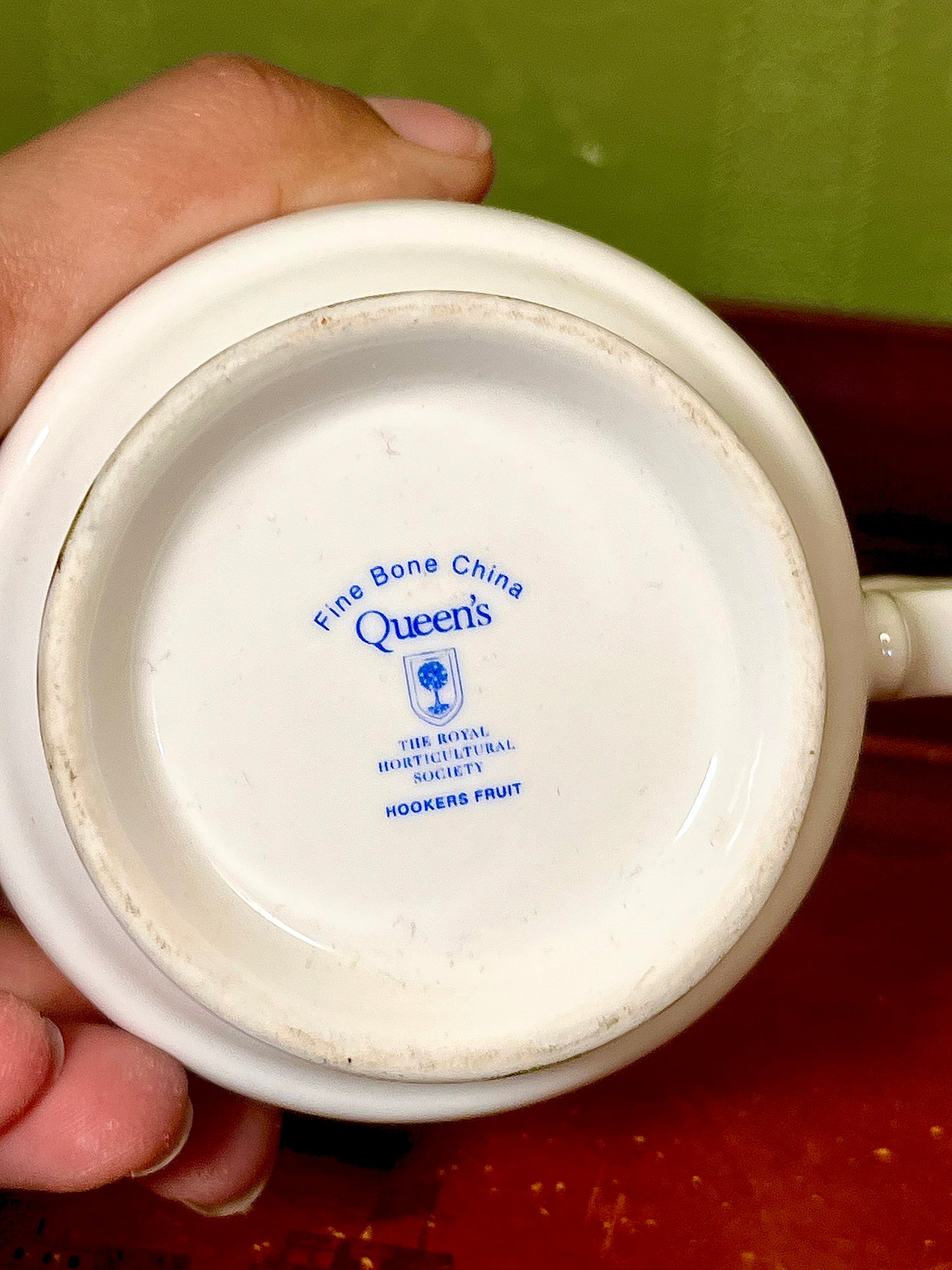 Queen’s RHS Hookers Fruit Fine Bone China Cherry Mug