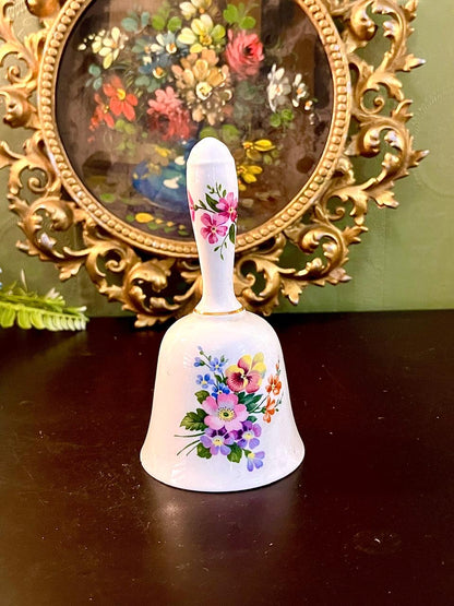 Multicolor Floral Fine bone china Collectible Bell
