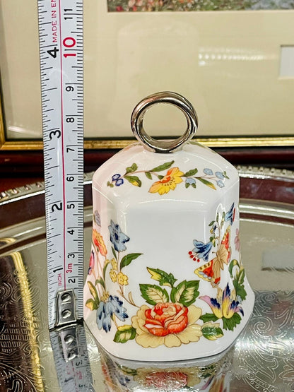 Aynsley Cottage Garden Bone China Bell – Made in England