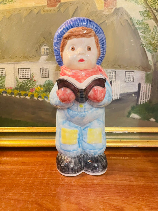 Vintage Holland Mold Christmas Carolers – Hand-Painted Ceramic Holiday Decor