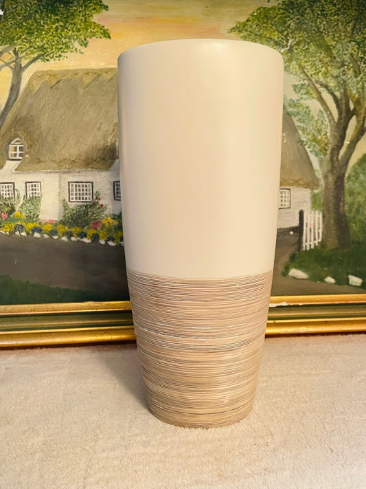 ALMA Tall White Floor Vase – Large Wedding & Home Décor Vase