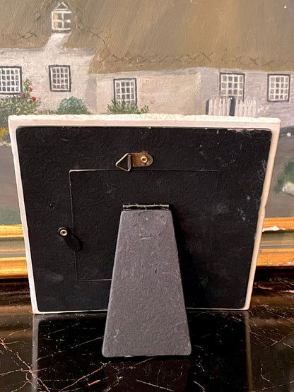 Vintage Floral Photo Frame - “Hydrangea in Porcelain Auricule”