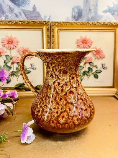New Devon Brown Glazed Ceramic Jug