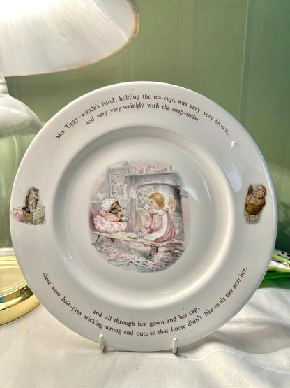 Wedgwood Mrs Tiggy-Winkle Beatrix Potter Plate 23cm