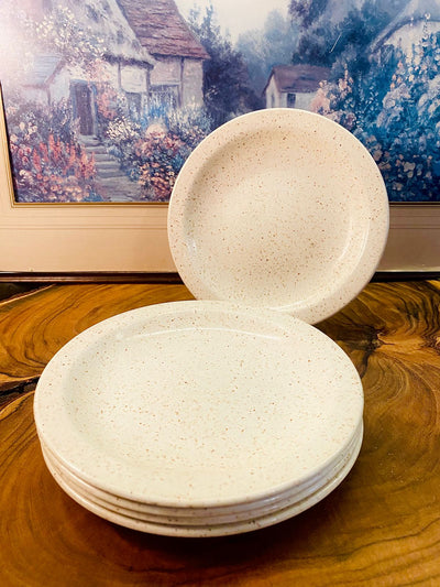 Churchill Speckled Cream pasta Plates Set of 5