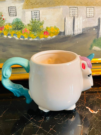 Colorful Unicorn Mug – Cute 3D Design – Microwave & Dishwasher Safe