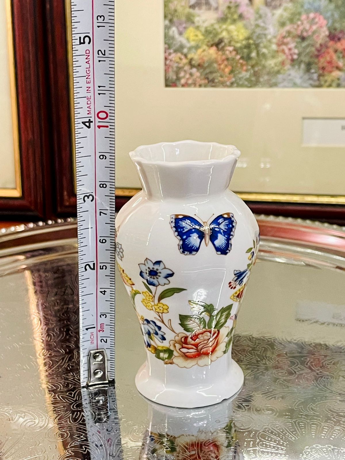 Aynsley Cottage Garden Mini Vase – Fine Bone China – Made in England