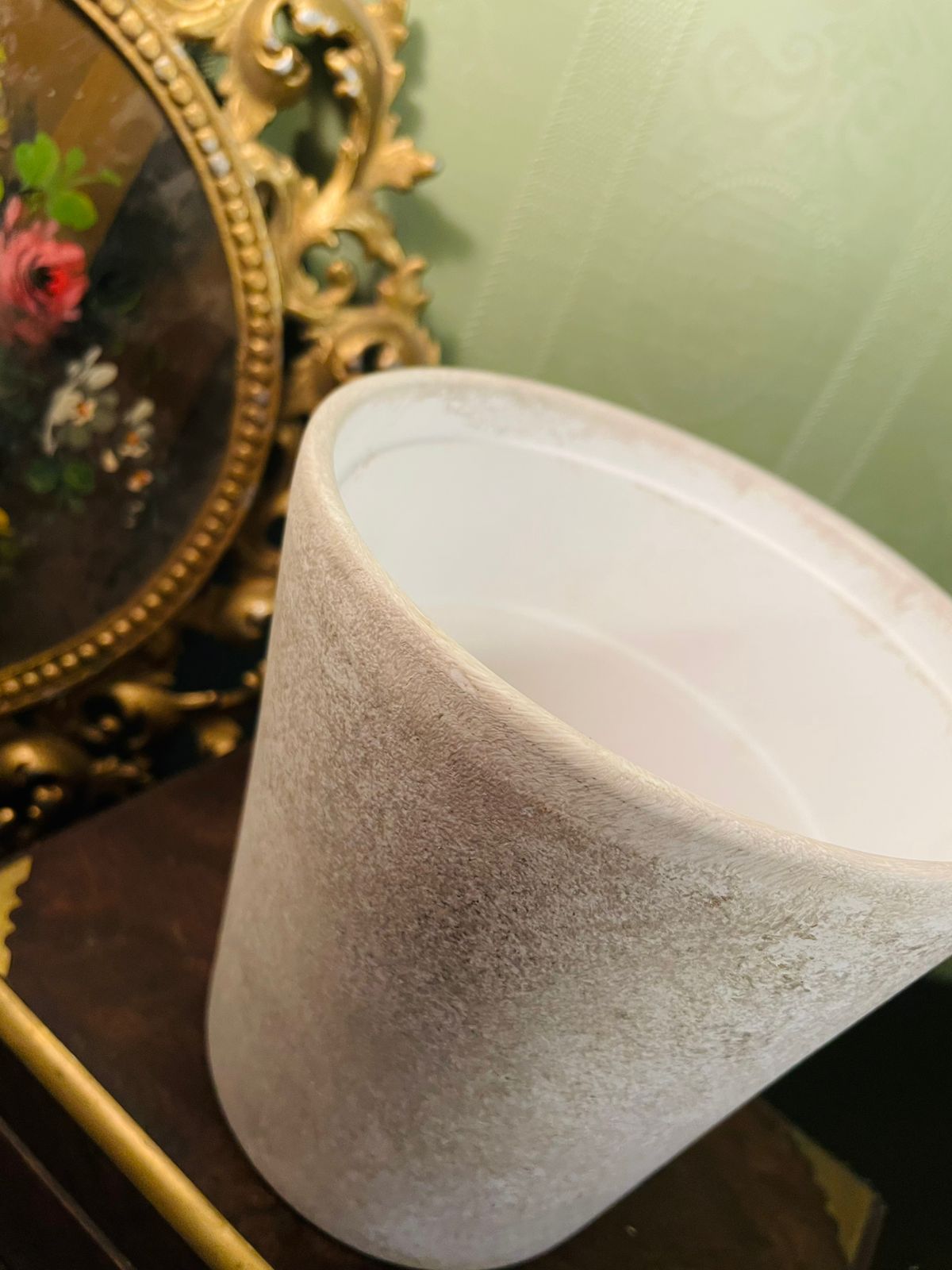 Textured Stone Effect Plant Pot 5 Inch Indoor Planter