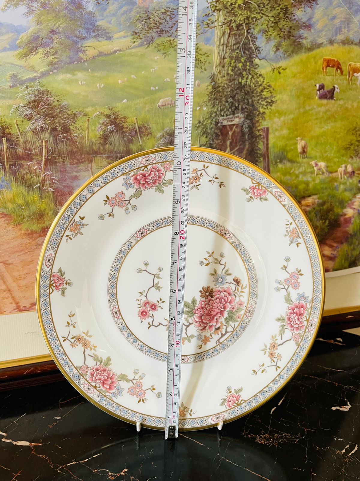 Royal Doulton Canton Decor Plate – Fine Bone China, England (1977)