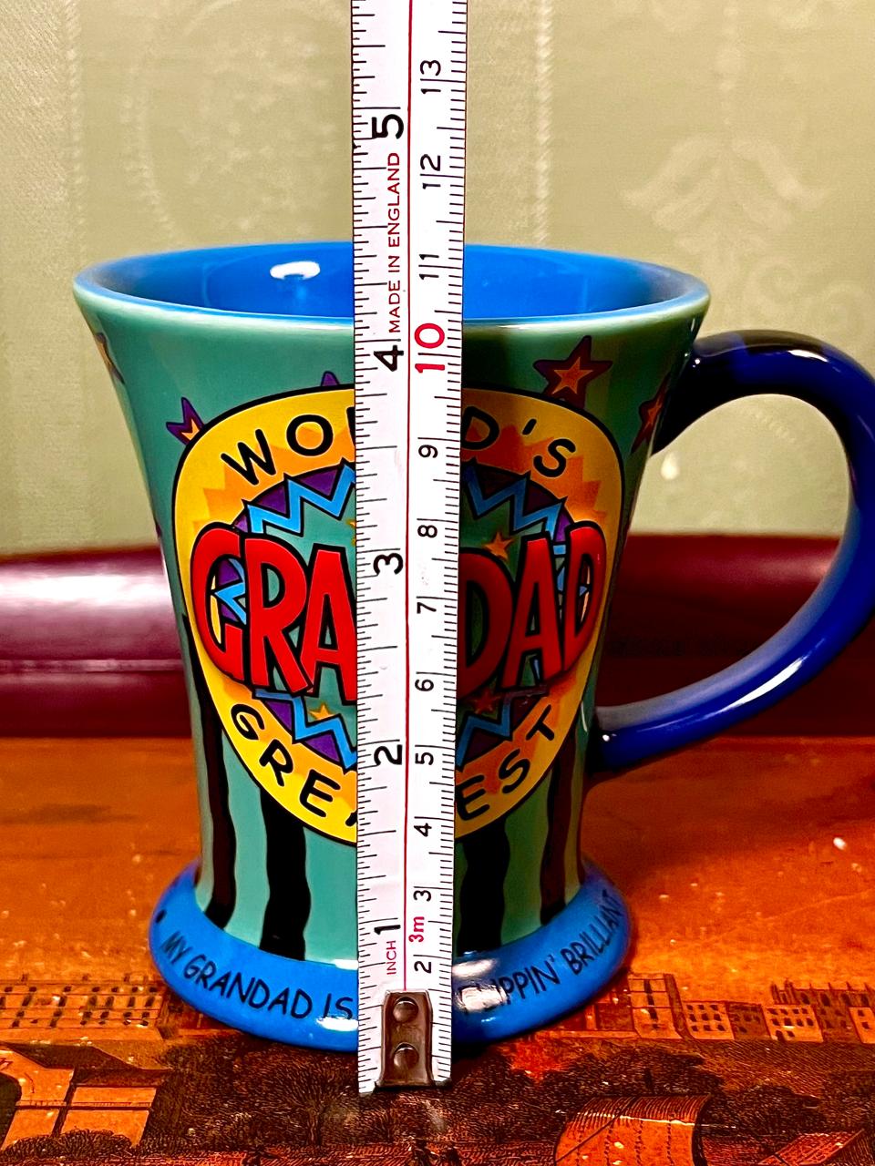 Xpressions “World’s Greatest Grandad” Novelty Mug – 4.5"