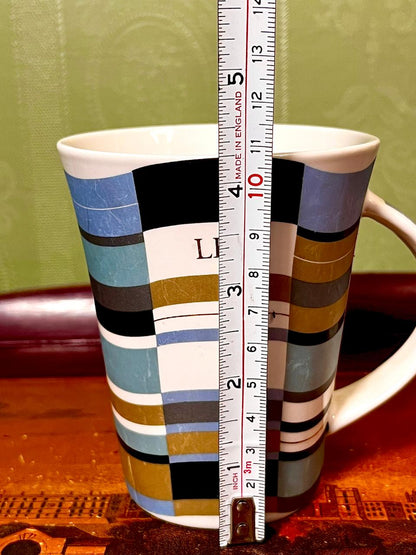 History & Heraldry New Bone China Geometric Mug – 4"