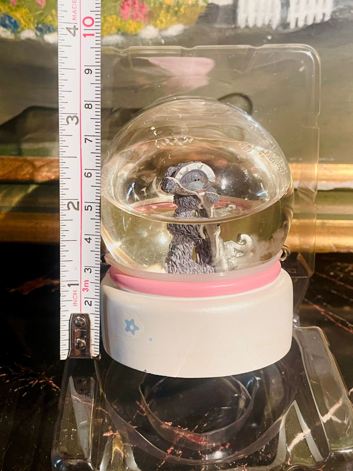 Me to You “Tatty Teddy” Snow Globe — Happy Birthday Edition