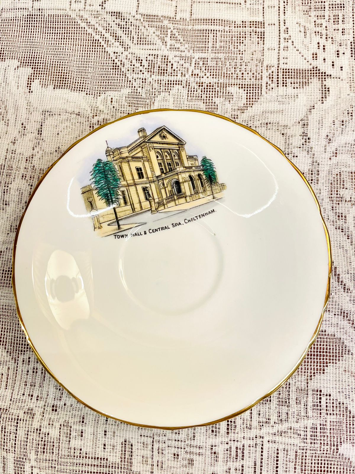 H&M Sutherland Bone China Cheltenham Teacup & Saucer