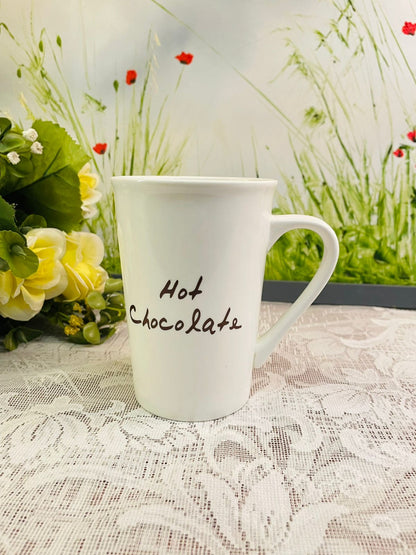 Vintage Hot Chocolate Ceramic Mug