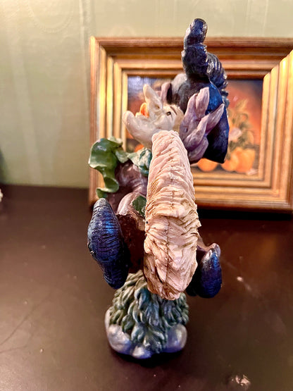Whimsical Witch Figurine – Halloween Decorative Ornament