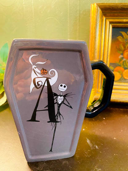 Disney Tim Burton's The Nightmare Before Christmas Coffin Mug 5.5 Inch
