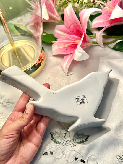 Beatrice White Porcelain Bird-Shaped Dish Approx. 20 cm
