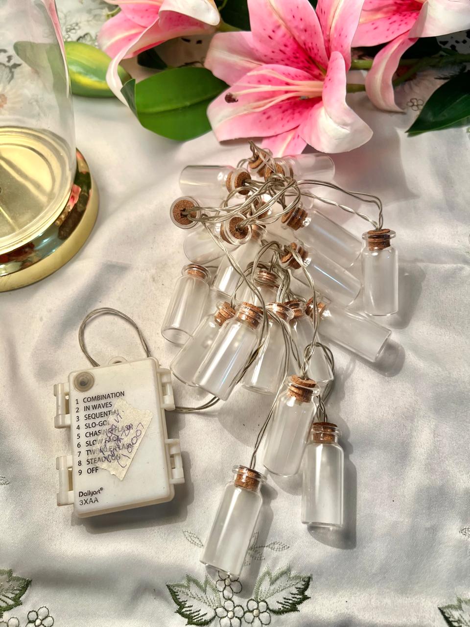 Dalyart LED Bottle String Lights with 8 Lighting Modes