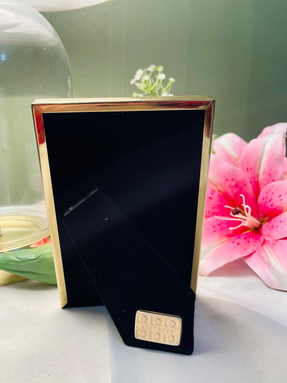 Six Trees Solid Brass Photo Frame 15 cm