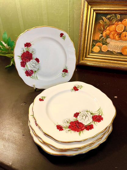 Crown Royal Bone China Dessert Plates Set of 5 – 6 Inch England
