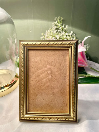 Gold  Decorative Picture Frame 6.5"