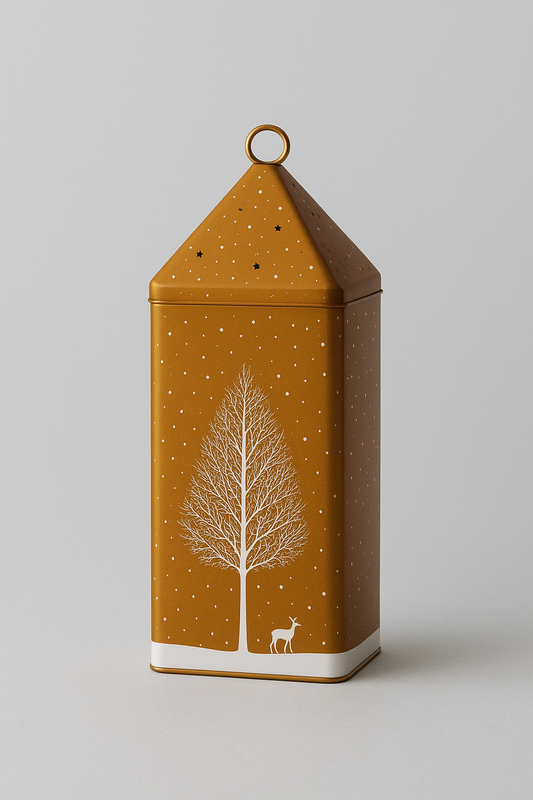 Light Cookie Jar, Christmas Tin Bundle Starry Night Light-Up Cookie Jar – Marks & Spencer
