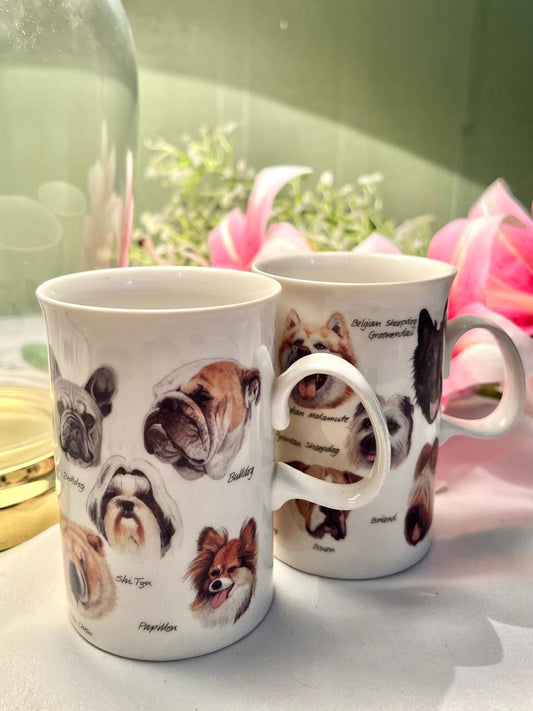 Dunoon Utility and Toy Dogs Stoneware Mug – Scotland, 4 Inches