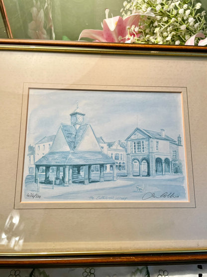 The Buttercross Witney Framed Art Approx. 13 Inch
