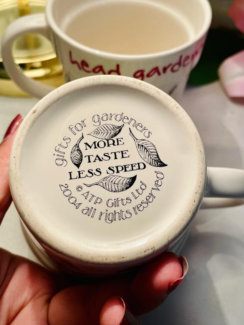 ATP Gifts Gardeners 2-Piece Novelty Mug Set Approx. 10 cm