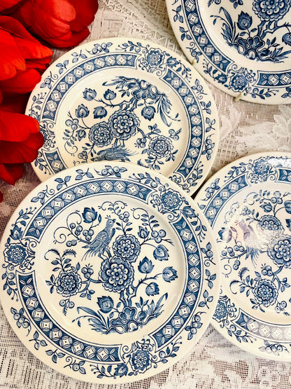 Broadhurst Nankin Blue Quarter Plates