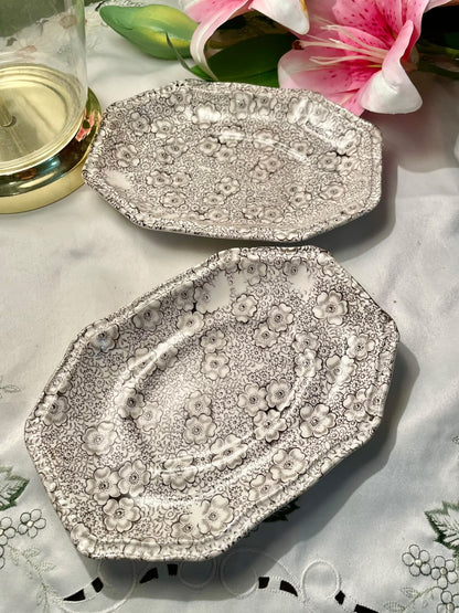 Kensington Chintz Floral Serving Dishes 20 cm – 2 Piece Set
